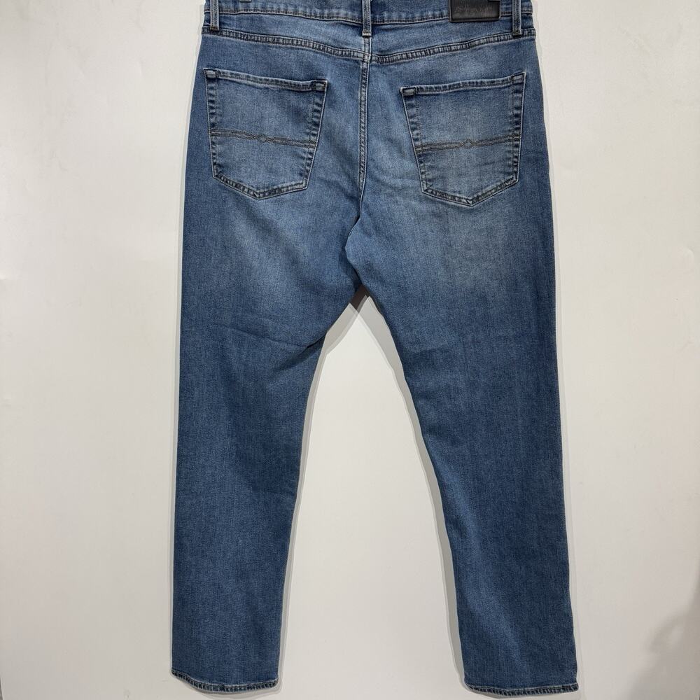 Lucky Brand Men's 410 Athletic Slim Jeans Sz 36x34 Blue Medium Wash Stretch - Picture 2 of 6